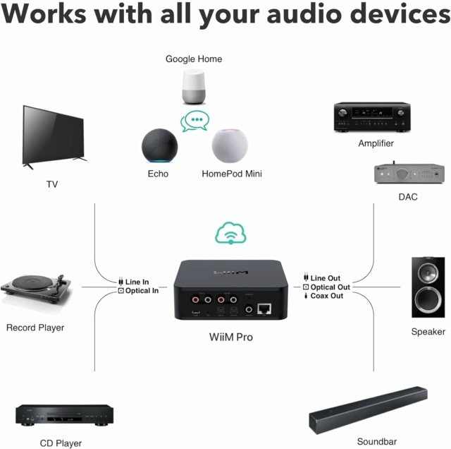 WiiM Pro Wireless Audio Streamer 713