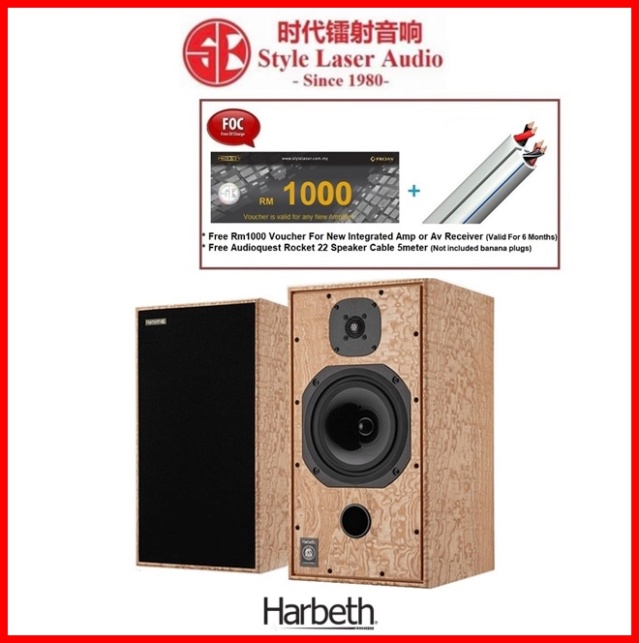 Harbeth Compact 7ES-3 XD Bookshelf Speakers Handmade In England 7es-3_10