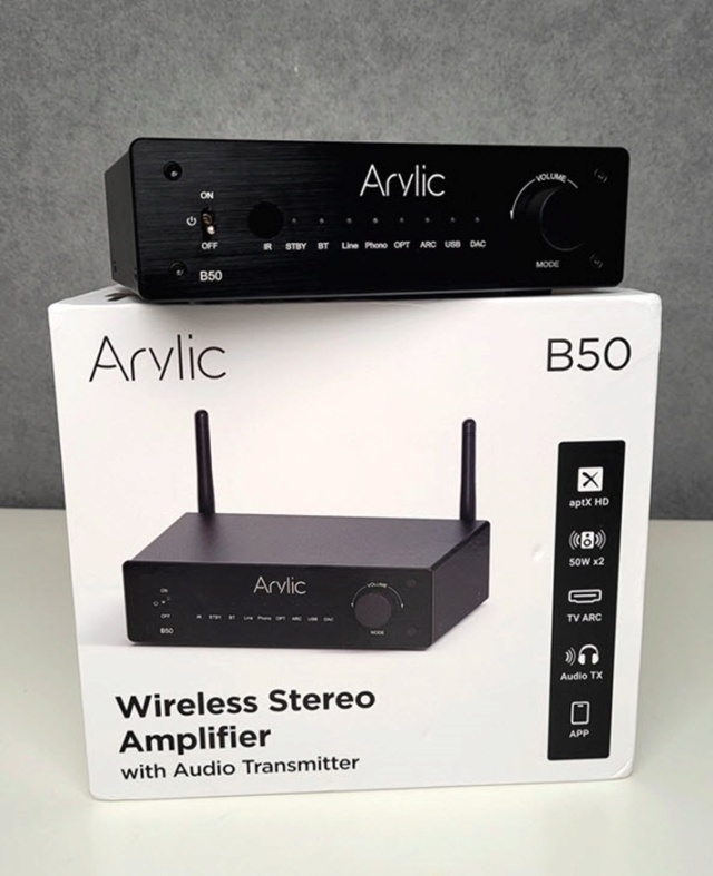 Arylic B50 Wireless Stereo Amplifier Arylic10