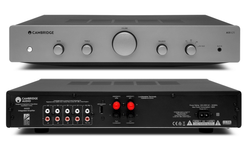 Cambridge Audio AXA25 Integrated Amplifier + MXN10 Network Player Axa_2511