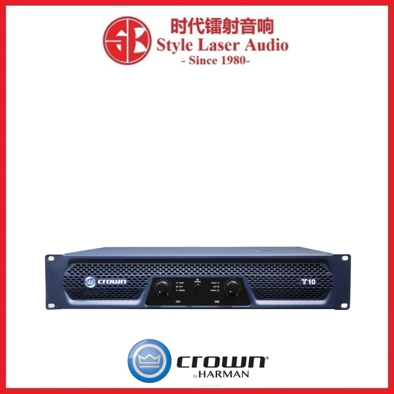 Crown T10 Power Amplifier Crown_17