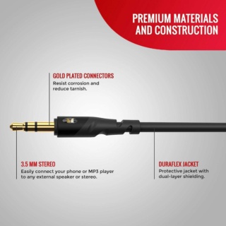 Monster Essentials 3.5mm to 3.5mm Audio Interconnect Cable 3Meter Es_2120