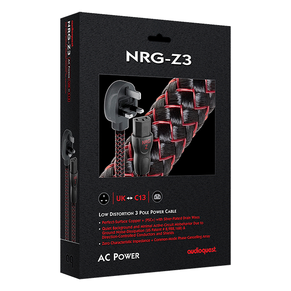 Audioquest NRG-Z3 AC Power Cable 2Meter Es_310