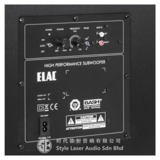 Elac Debut S10EQ 10" 400W Powered Subwoofer Es_612