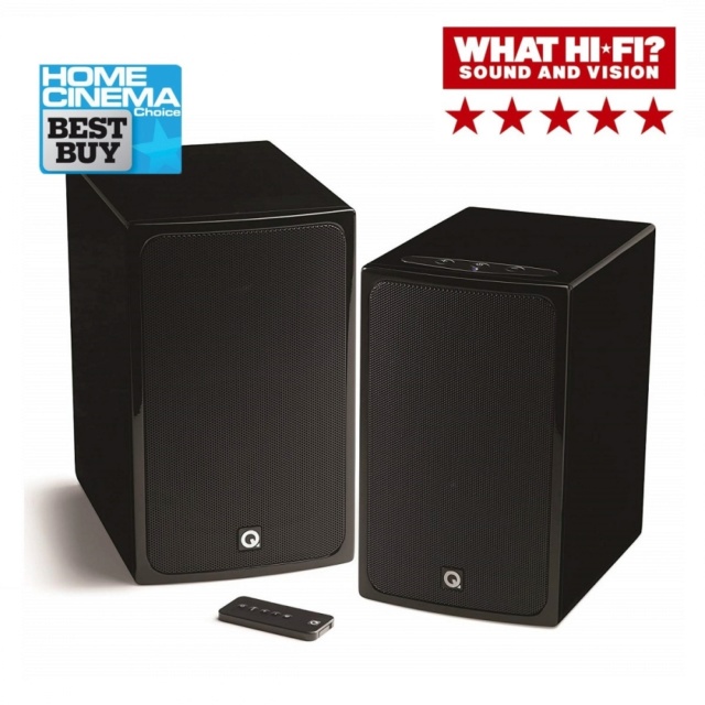 Q Acoustics BT3 Wireless Active Bookshelf Speakers Es_q-a21