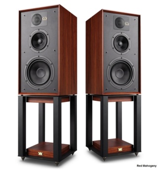 Wharfedale Linton 85th Anniversary Bookshelf Speakers with Stands Es_wha74