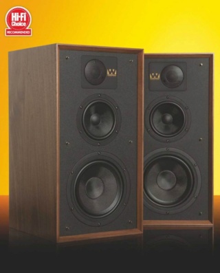 Wharfedale Linton 85th Anniversary Bookshelf Speakers with Stands Es_wha77