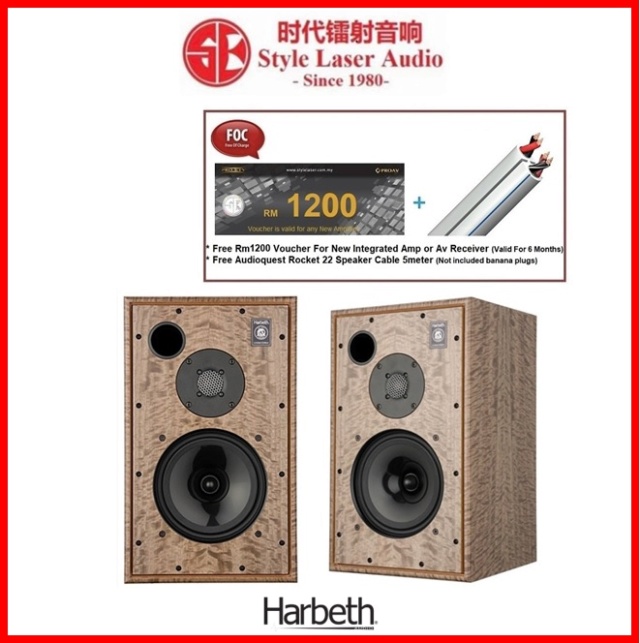 Harbeth Monitor 30.2 XD Bookshelf Speakers Handmade In England Monito13