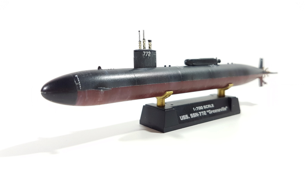 Classe Kilo, classe Typhoon et USS Greenville - 1/700 20190127