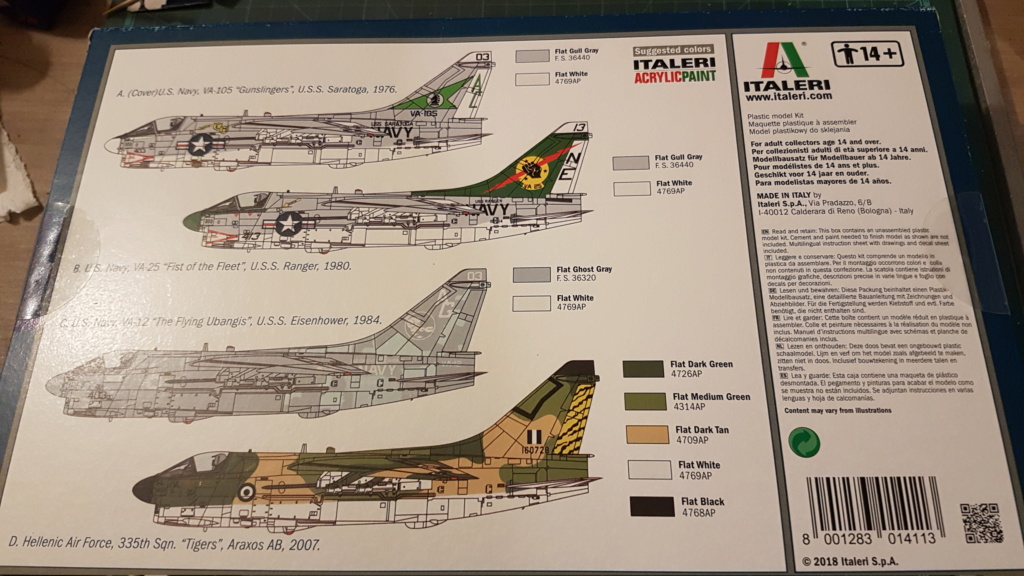 [Montage fini] A-7E Corsair II - 1/72 20191140