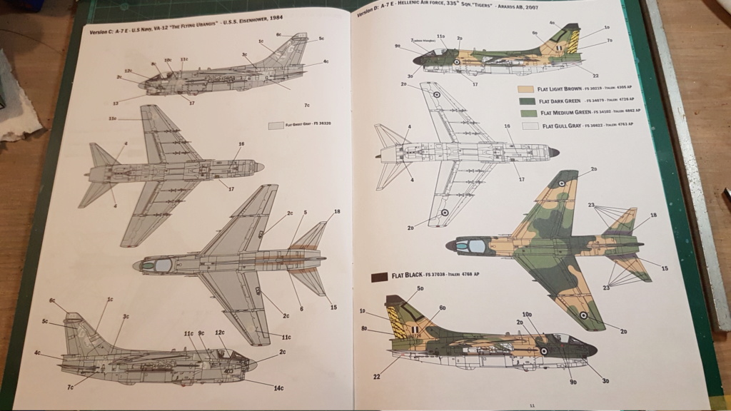 [Montage fini] A-7E Corsair II - 1/72 20191151