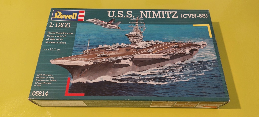 Montage TRIO : USS Nimitz 1/350 - 1/700 - 1/1200 20220625
