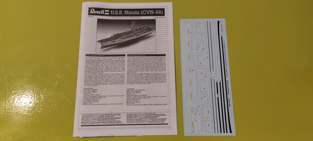 Montage TRIO : USS Nimitz 1/350 - 1/700 - 1/1200 20220629