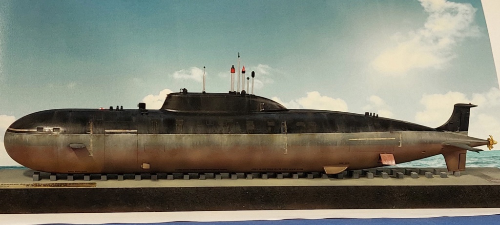[Terminé] Akula II class SSN - K-335 Giepard (Bronco - 1/350) de GHK 20230171