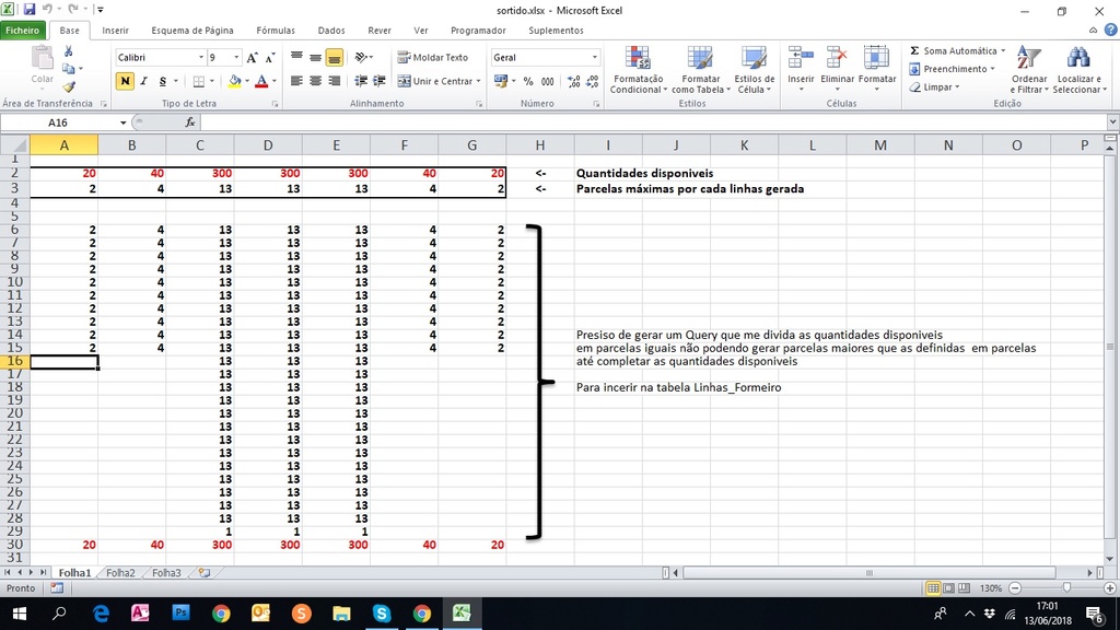 Fazer Insert com condição Sortid10