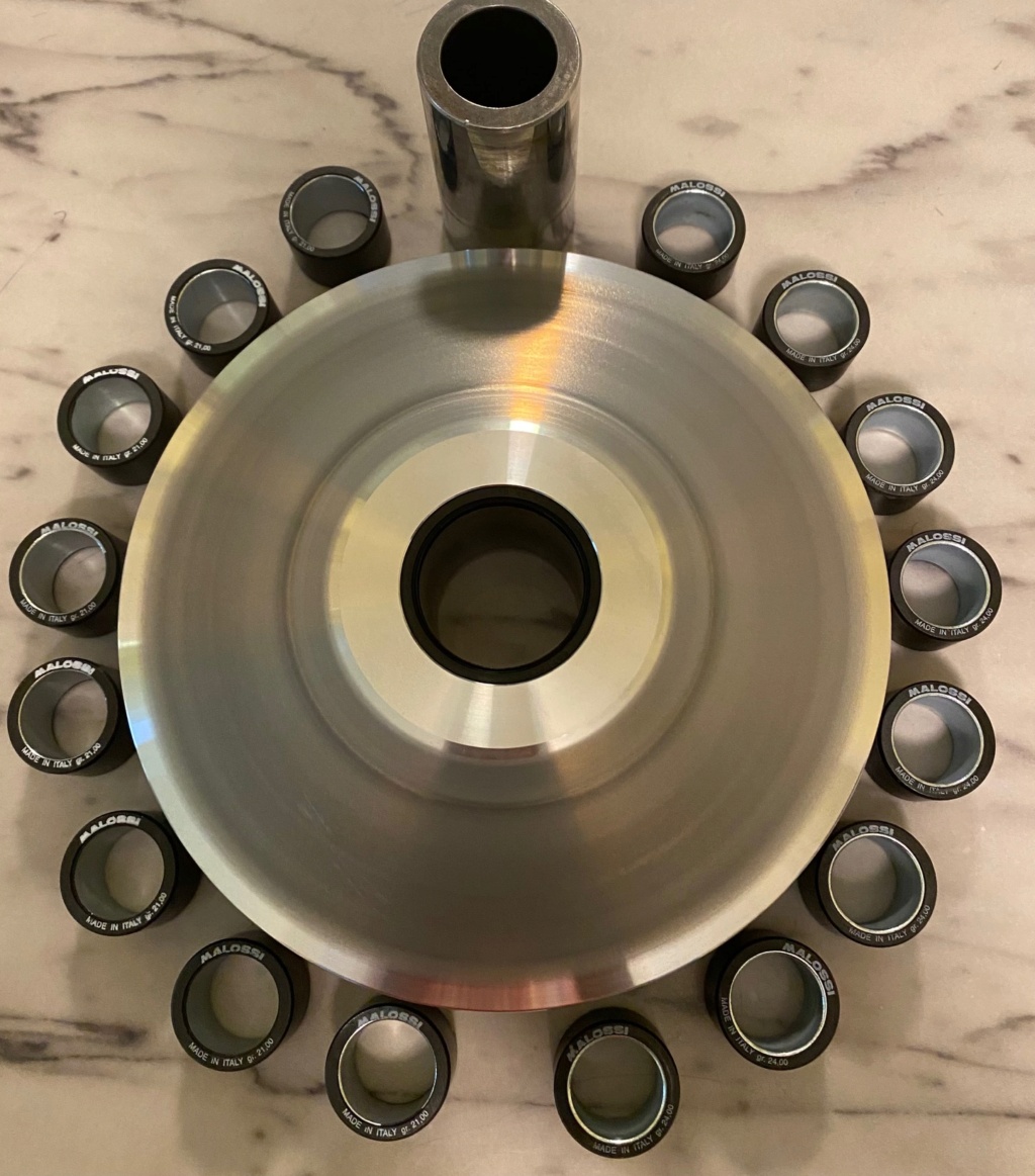 SOLD: Malossi variator and rollers for Honda Silver Wing Maloss13