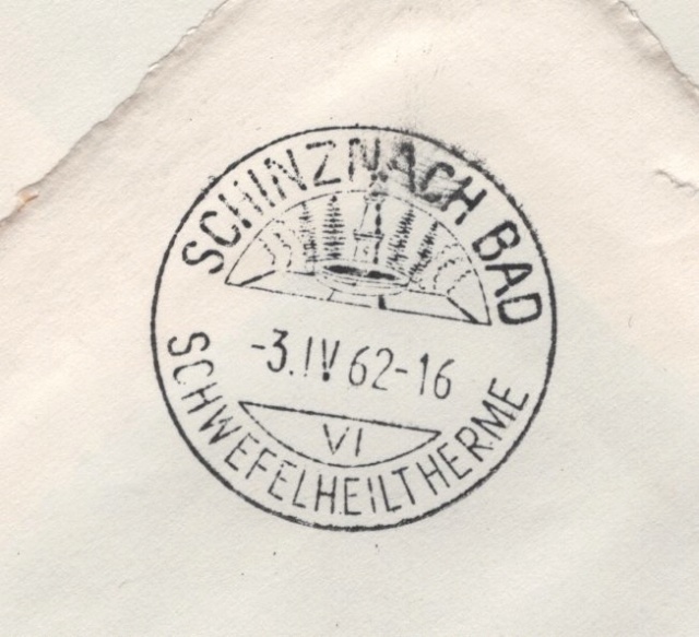 Stempel Tellspiele Altdorf 1962 Altdor13