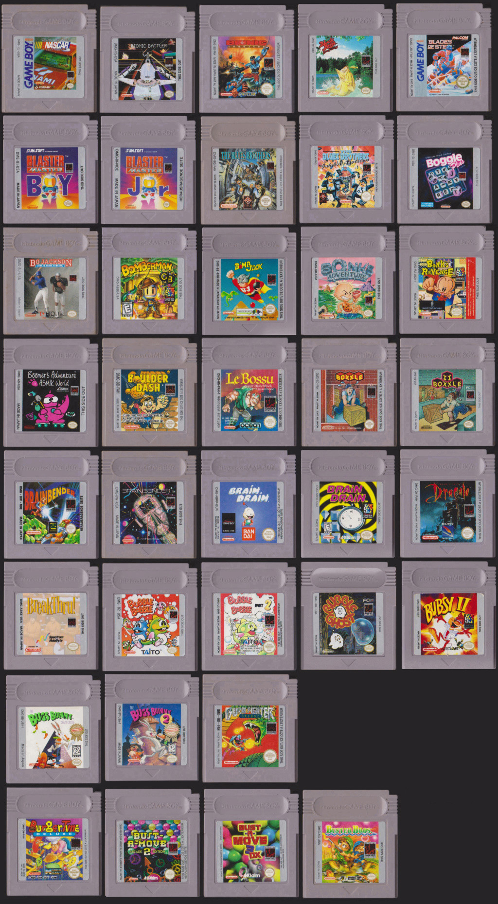 Collection Gameboy B210