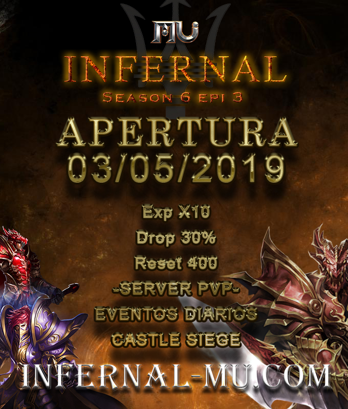 Mu Infernal S6[ Exp: 10x l Drop: 30% ] Apertura 03/05/2019 Estren14