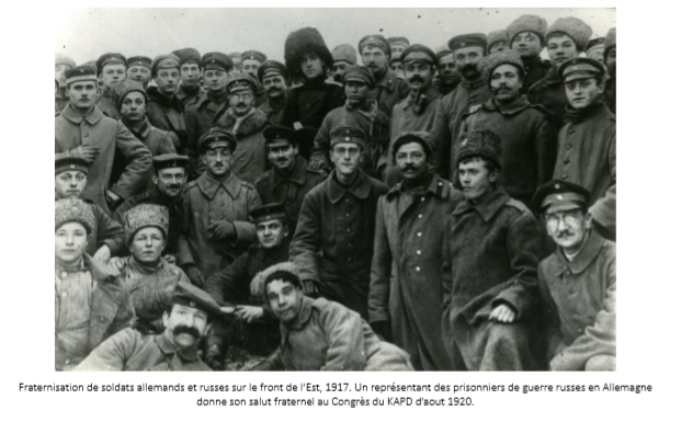 Ejemplos  revolucionarios   del pasado. Primera  Guerra   Mundial .Frente  del  Este . Frater10