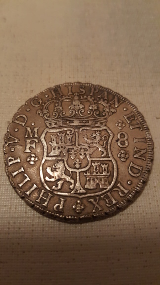 8 Reales de Felipe V de 1737 20200336