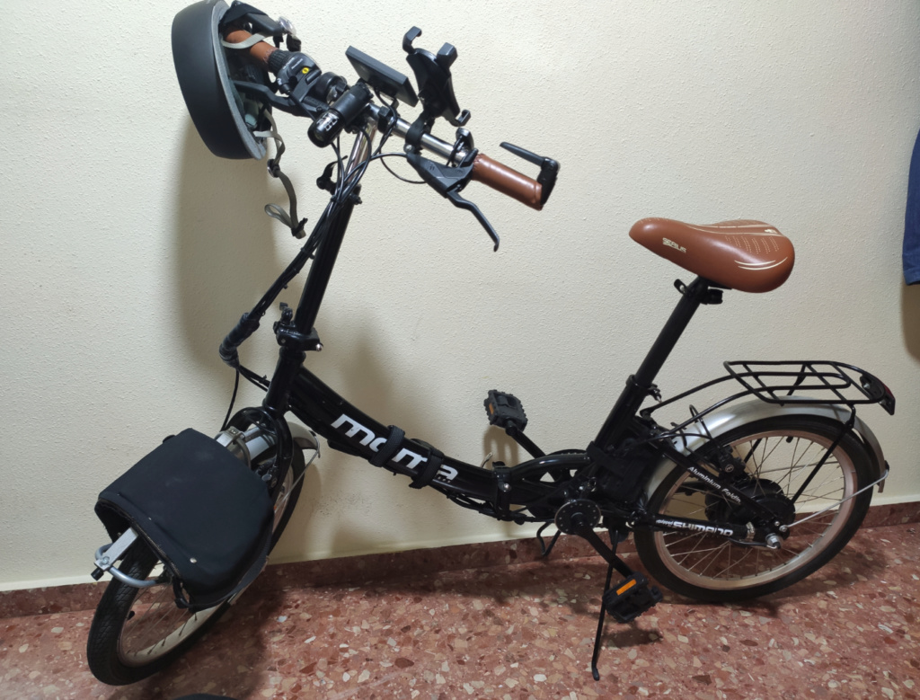 Desde Valencia. Moma plegable 20" electrificada Bici10