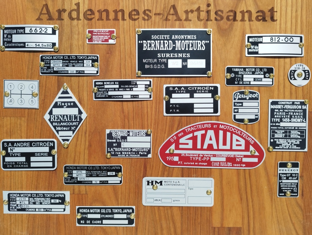 44 -c- Trouver des plaques "BERNARD-MOTEURS" Przose13