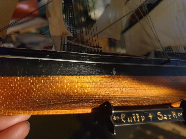 Kupferung Cutty Sark 1:50 0011