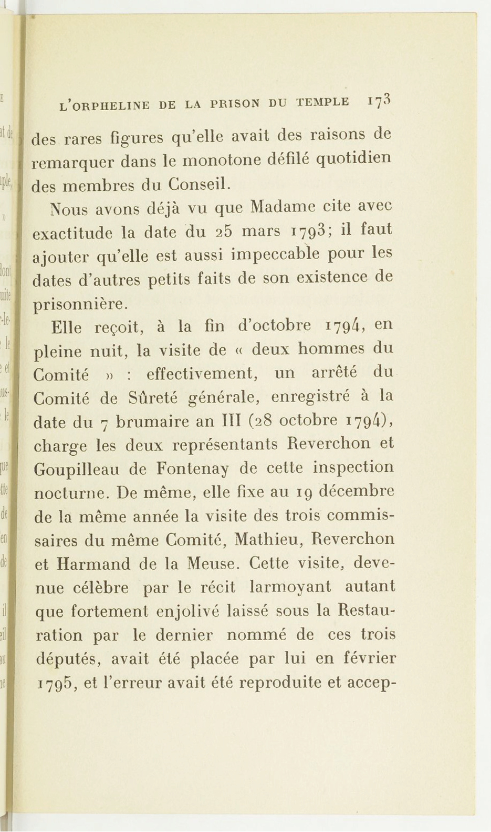 Madame Royale fut-elle " brutalisée " dans sa prison du Temple ?  - Page 2 Image111