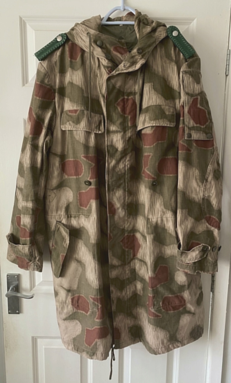 BGS Sumpftarn parka - German size questions 112