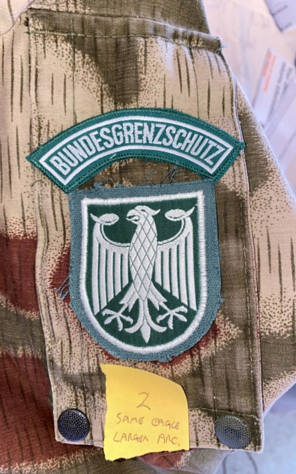 BGS Sumpftarn parka - German size questions Img_1215