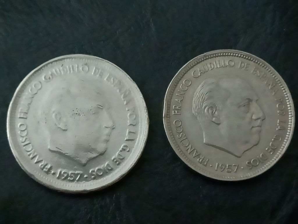 50 Pesetas 1957 error ? 16445111