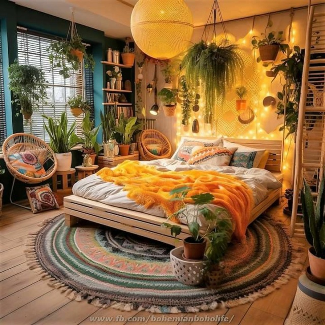 Dormitorio Hippie11