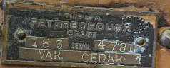 Journal remise en état - Canoë Peterborough Varnished Cedar 16ft Serial10