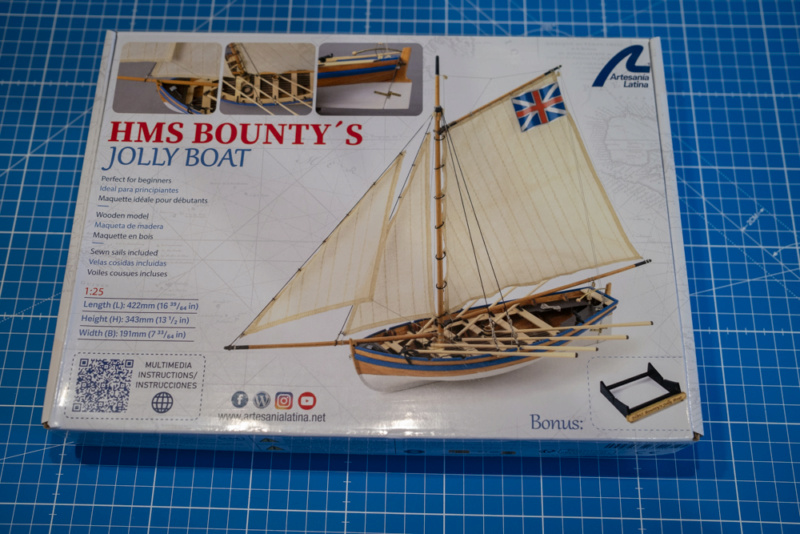 HMS Bounty's Jolly Boat [Artesania Latina 1/25°] de yann kermeur Jolly-10
