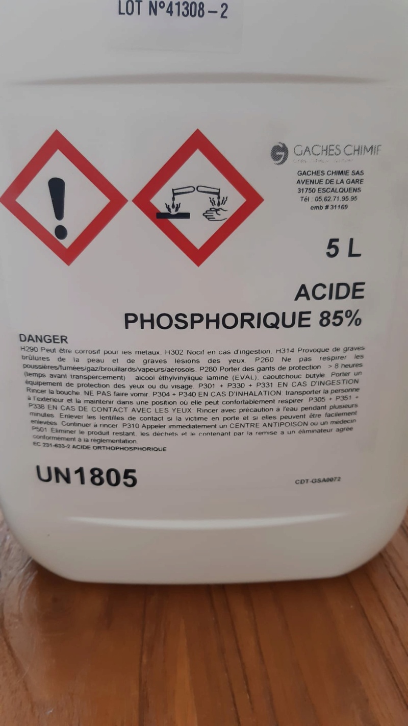 Acide Phosphorique  Acde10