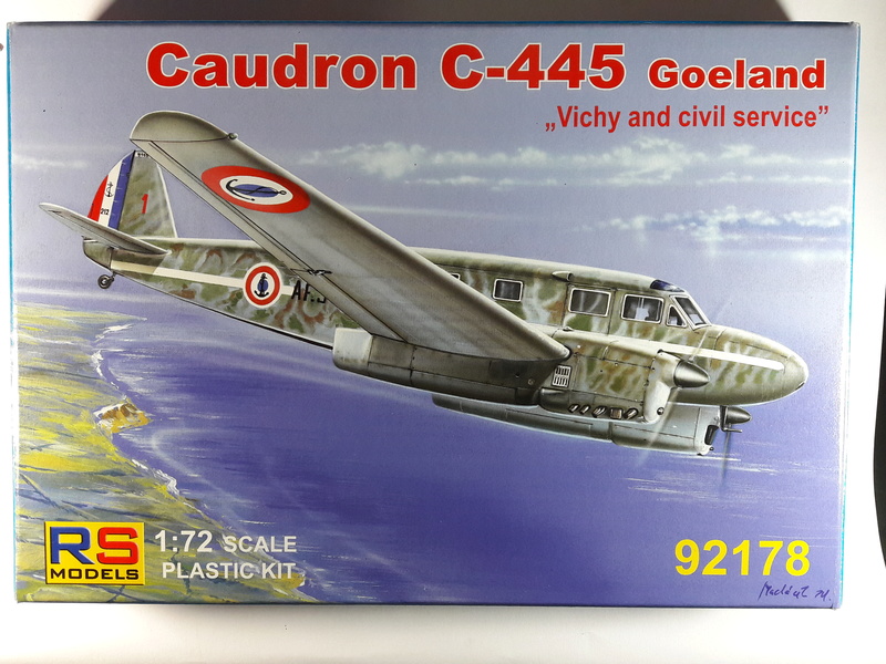 Caudron 445 Goeland RS models 1/72 Montage en commun avec Yann (spitfire 38) 00210