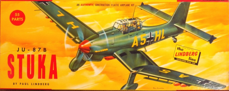 [LINDBERG] JUNKERS Ju 87 B-1 STUKA 1/48ème Réf 524-100  100_2210