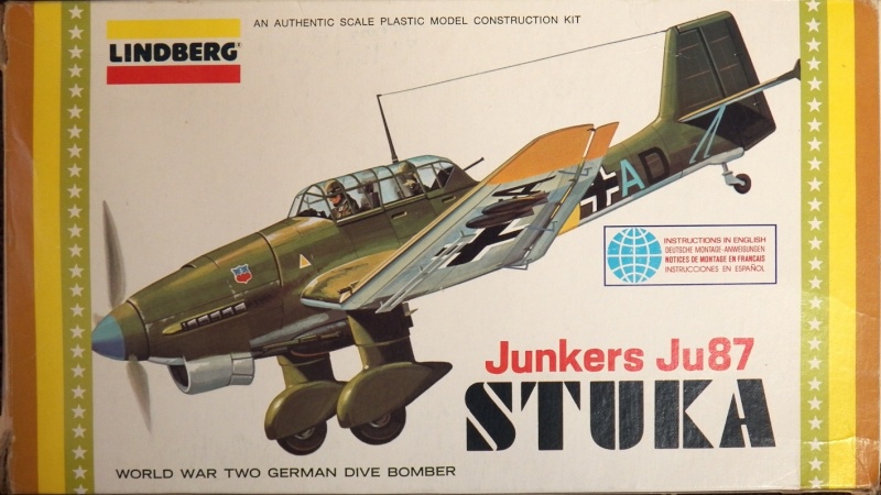 [LINDBERG] JUNKERS Ju 87 B-1 STUKA 1/48ème Réf 524-100  100_2212