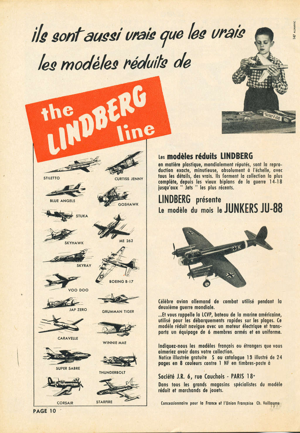 [Lindberg] (1/64) Convair B-58A Hustler (1967 & 1973) 1960_011