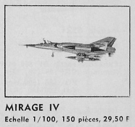 [Heller] Dassault Mirage IVA-01 (1/50) (1964) 2010-010