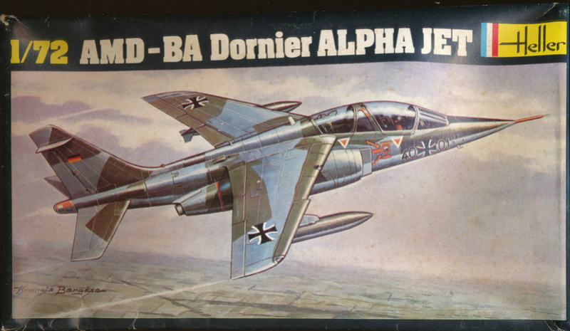 DASSAULT-BREGUET / DORNIER ALPHA JET 1/72ème Réf 257 Alphat18