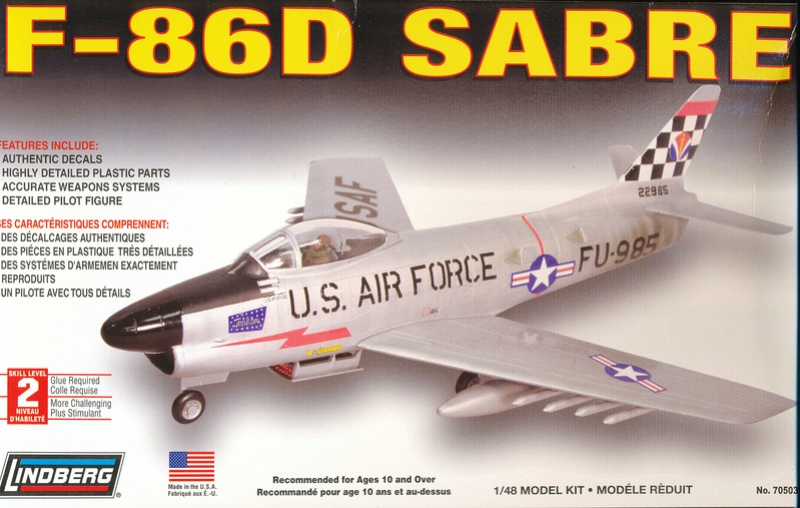 [LINDBERG] NORTH AMERICAN F-86 D SABRE1/48ème Réf 70503 F-86d_17