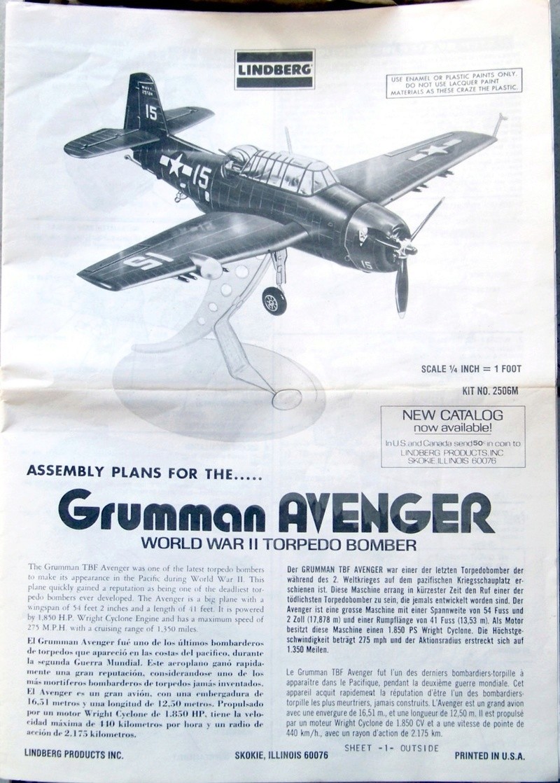 [Lindberg] Grumman TBM Avenger (Réf. 2506M) (1978) Grumma18