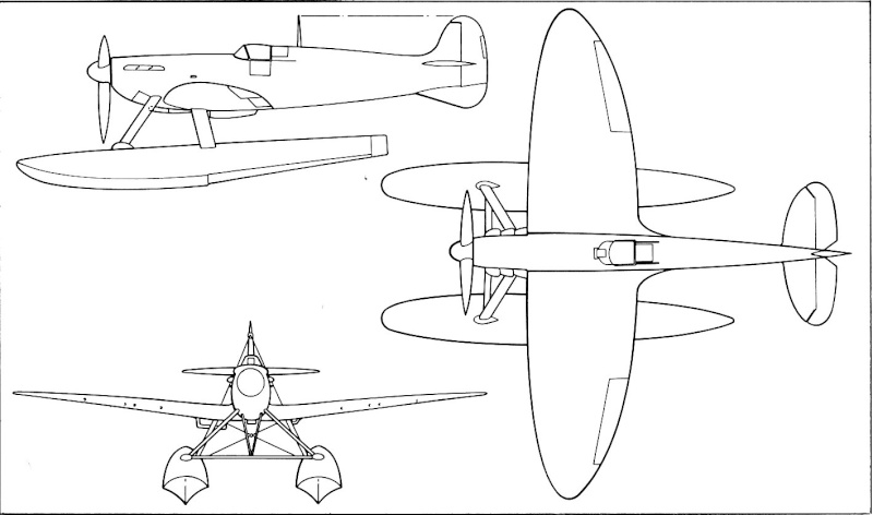 Bf 109-W - A model Spitfi10