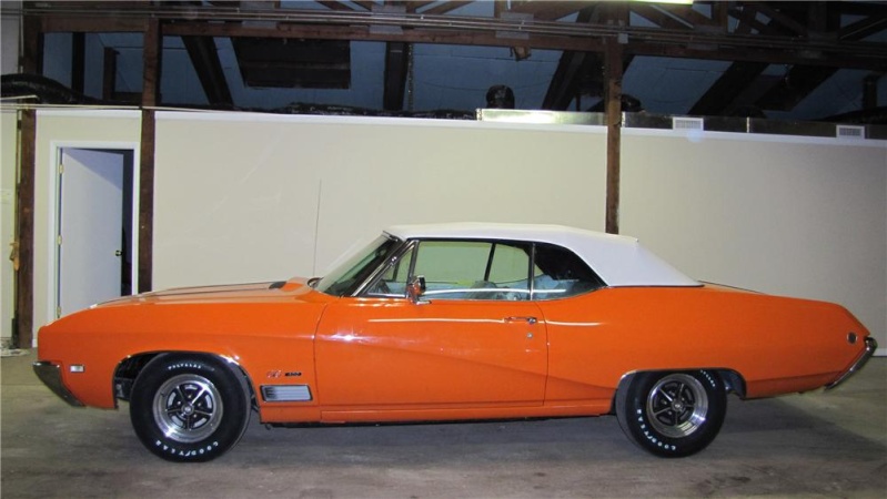 1968 Buick GS 400 convertible spécial paint (chevy truck orange) 89666_10