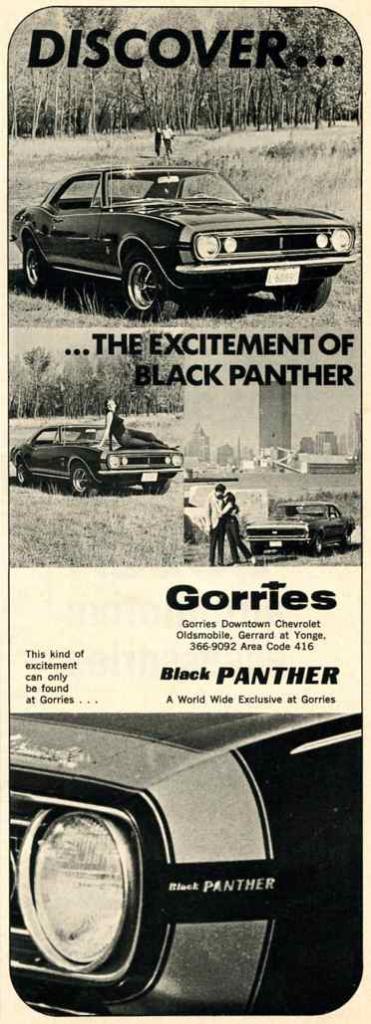 Camaro 1967 édition Black Panther ! Gorrie10