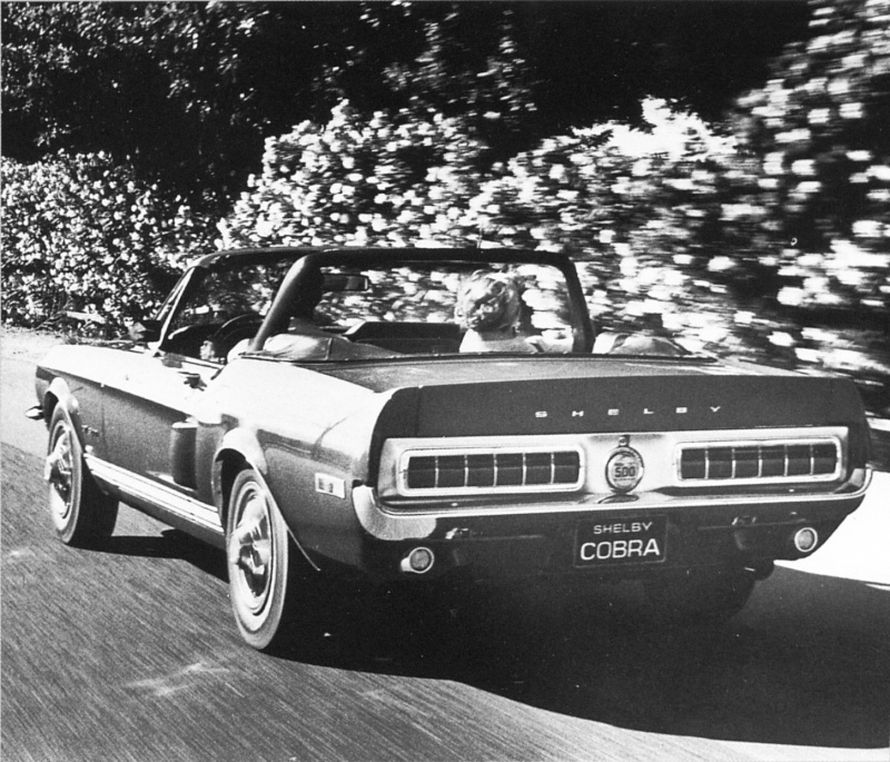 Prototype de la Shelby GT-500 Convertible 1968 Red-co10