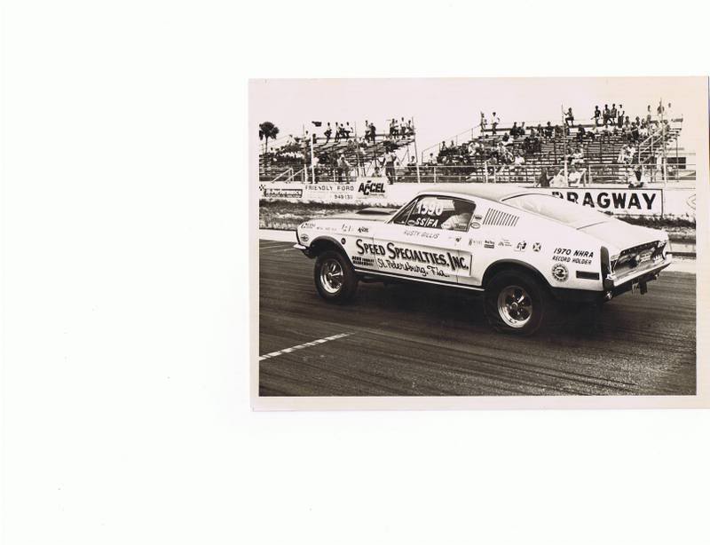 Rusty Gillis 1968 Mustang Cobra Jet SS/FA Ssfa1510