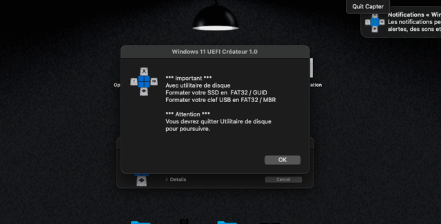 Windows-11 UEFI Créateur  Capt1115
